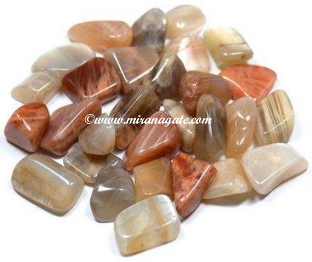 Manufacturers Exporters and Wholesale Suppliers of Moonstone Tumbled Khambhat Gujarat